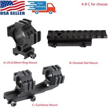 30mm-1" Ring PEPR Cantilever Scope Mount/Dovetail Rail Mount/1" 30mm Ring Mount