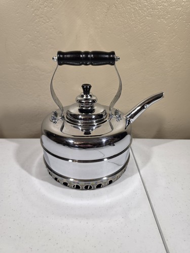 Simplex Buckingham No 3 by Newey & Bloomer Chrome Rapid Boil Tea Kettle