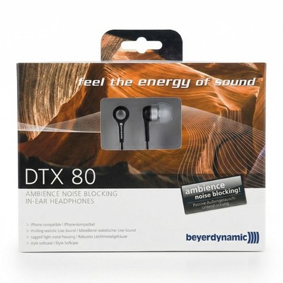 Beyerdynamic DTX 80 In-Ear Headphone Kopfhörer iPhone MP3 Audio Musik Klinke