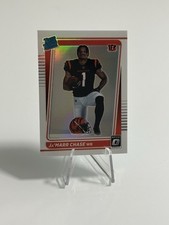 2021 Donruss Optic Ja'Marr Chase Holo Variation SP Rated Rookie RC #207 Bengals