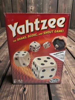 Yahtzee Shake Score & Shout Game Ages 8+ By Hasbro Gaming new