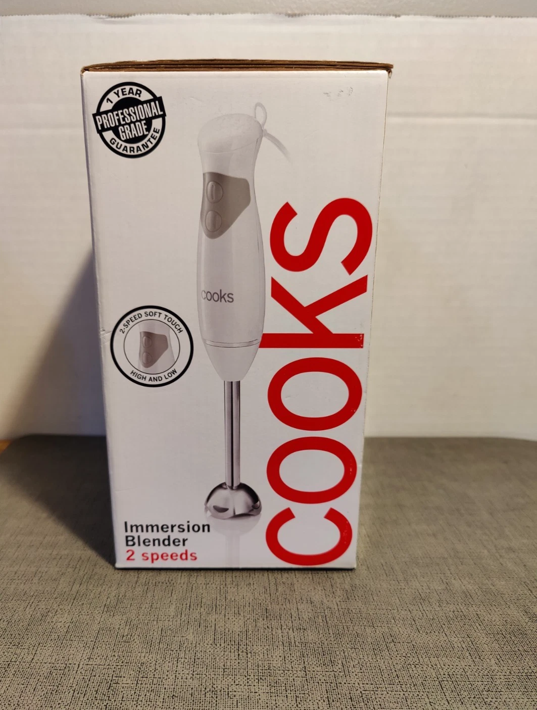 Cooks JC Penney Immersion Blender 2 Speeds Ergonomic Handle New in Open Box
Opens in a new window or