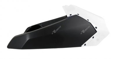 Kühlerschlitze oben Racetech weiß/schwarz für YAMAHA YZ 450 F (CJ21) 2016-17