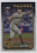2024 Topps Chrome Update Refractor Alek Jacob #USC129 0nr3