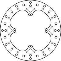 TRW Bremsscheibe (FüR: Honda CR 500 R PE02 92-94 Vorne )