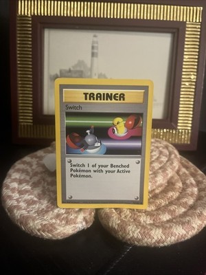 Pokemon 1999 Base Set Trainer Switch