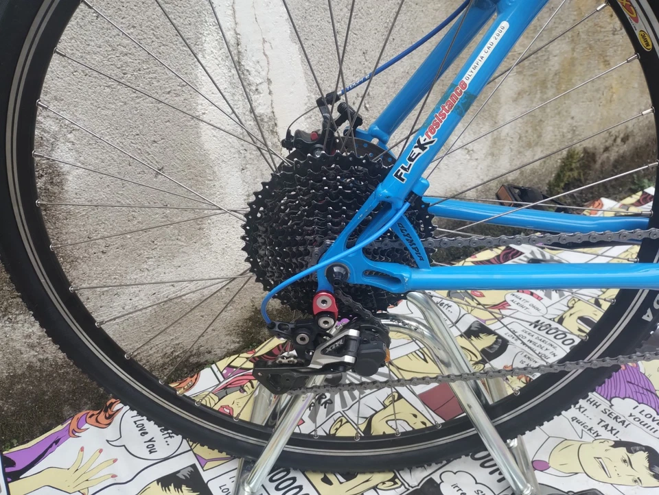 Progetto Gravel su telaio Olympia,ricodizionata,tg. L,11 velocitá, Freni disco. - Image 4 of 4