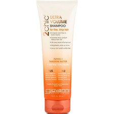 Image of Giovanni Shampoo 2Chic Tangerine Papaya Butter Ultra-Volume 250ml Fine Limp Hair