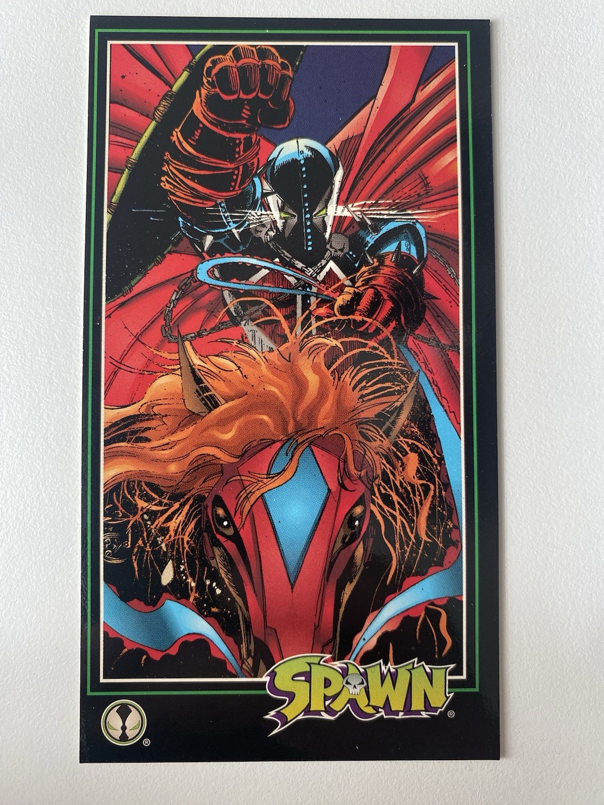 1995 Spawn Wildstorm Image Widevision Trading Card #49 Medieval Spawn