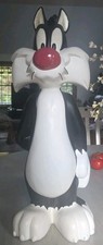 23  Sylvester and Tweety Bird Statue- 1999- Looney Tunes- Warner Bros. Rare