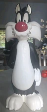 23” Sylvester and Tweety Bird Statue- 1999- Looney Tunes- Warner Bros. Rare