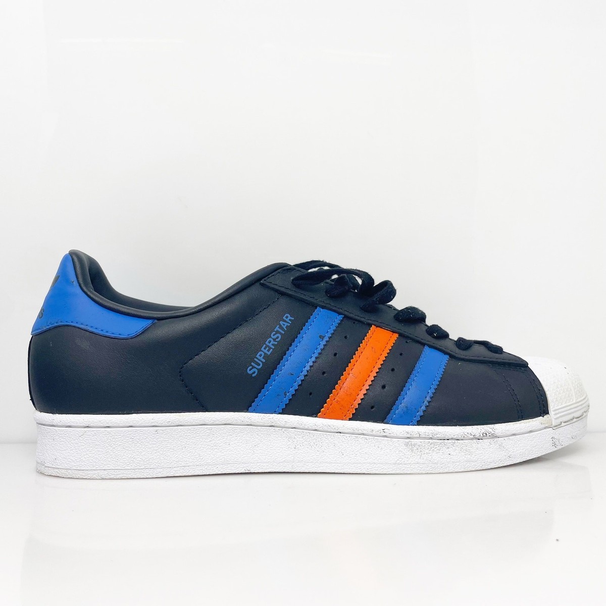 Adidas Mens Superstar BB2245 Black Casual Shoes Sneakers Size 10