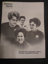 1 Vintage JCPenney “Penney News” Magazines – 