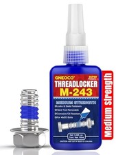 ThreadLocker Blue, Thread Lock Medium Strength Lock Tight for Nuts, Bolts, Faste