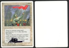 ***Italian Morale Signed Artist Proof (Edge Bend)** MTG Revised Mark Poole