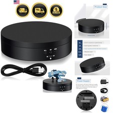 Rotating Display Stand 360 Degree Motorized Turntable for Jewelry and Products
