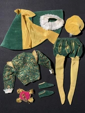 Vintage 1960s Ken & Allan #0772 772 The Prince Complete Outfit w Rare Clear Heel