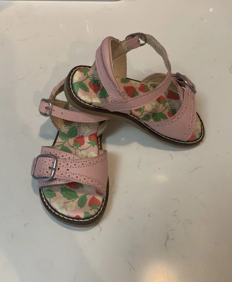 Mini Boden Pink Sandals Size 7.5 - Изображение 2 из 3