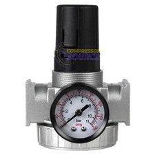 1/2" Compressor Inline Compressed Air Industrial Regulator with Gauge R804N