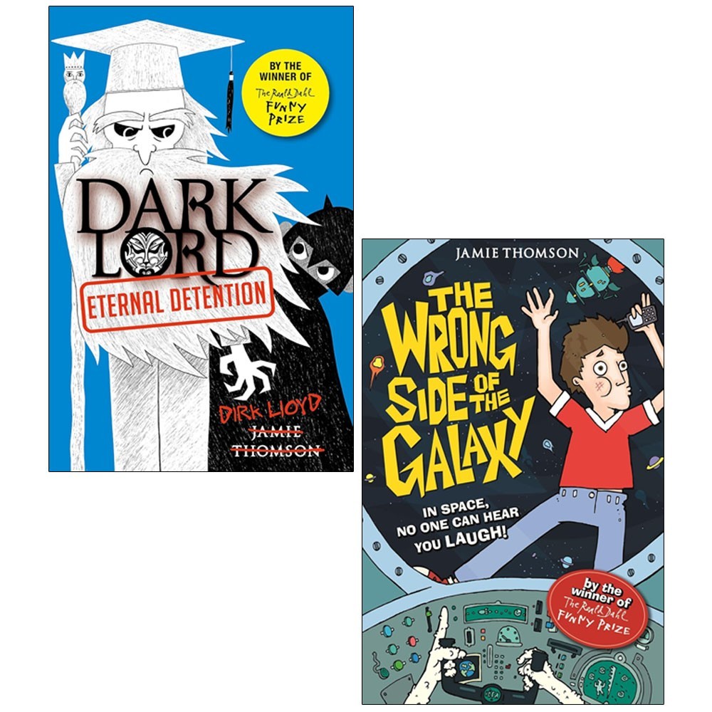 Jamie Thomson Dark Lord Collection 2 Books Set The Wrong Side of the Galaxy