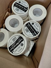 Vapor Barrier Tape - 4 inch x 180' Roll, Made in USA, White Polyethylene Tape