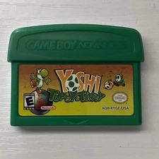 Yoshi: Topsy Turvy (Nintendo Game Boy Advance GBA) Authentic Tested Working