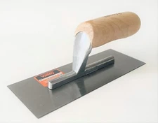 8" x 3" Finishing Trowel with Hardwood Handle, TRW-083