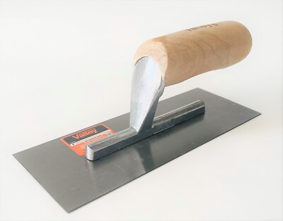 8'' x 3'' Finishing Trowel with Hardwood Handle, TRW-083