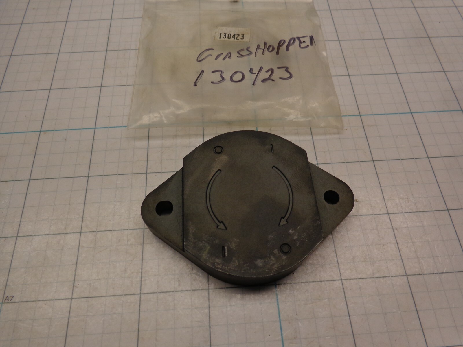 130423 Cover Hydraulic Charge Pump with NO Fan w/seal OEM