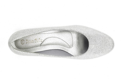 Women Round Toe Low Chunky Heel Comfort Office Dress Slip On Pump Shoes 5-11 - 第 42/50 張圖片