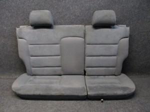 LEDER ALCANTARA Rücksitzbank Audi A3 8L Rückbank Sitz Ausstattung grau