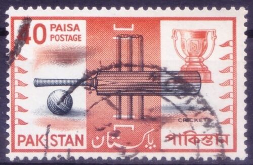 Pakistan 1962 fine used, Cricket Equipment, Trophy, Sports