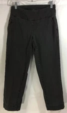 Jag Jeans Womens Pull On  Slim Fit Stretch Straight Denim Crop/Capri Pants 26x22