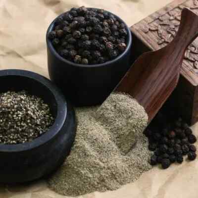 Organic Ceylon Black Pepper Natural Whole Pepper Sri Lankan Spices