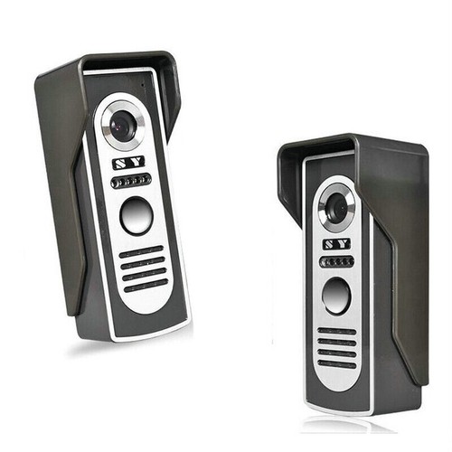 Wired Door Phone Doorbell Touch Key 7" Lcd Video With Ir Camera Home Security AC - Picture 99 of 173