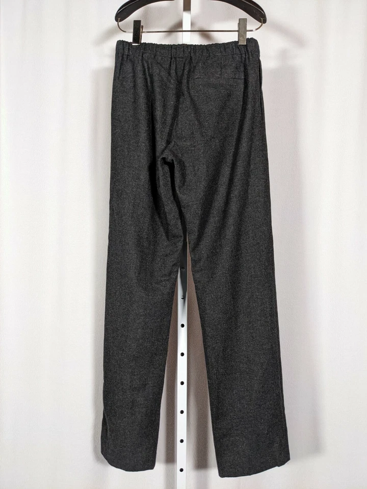 Pantalones de chándal Dries Van Noten gris lana cintura elástica talla 46 Foto 2 de 3