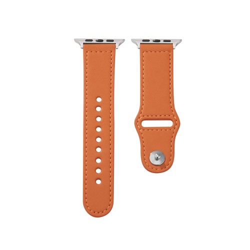 Do Apple Watch Skórzany pasek iWatch Band Series 9 8 7 6 5 4 3 SE 38 40 42 44 mm - Zdjęcie 12 z 26