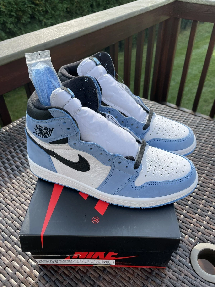 Nike Air Jordan 1 Retro High OG University Blue Size 9.5M | eBay
