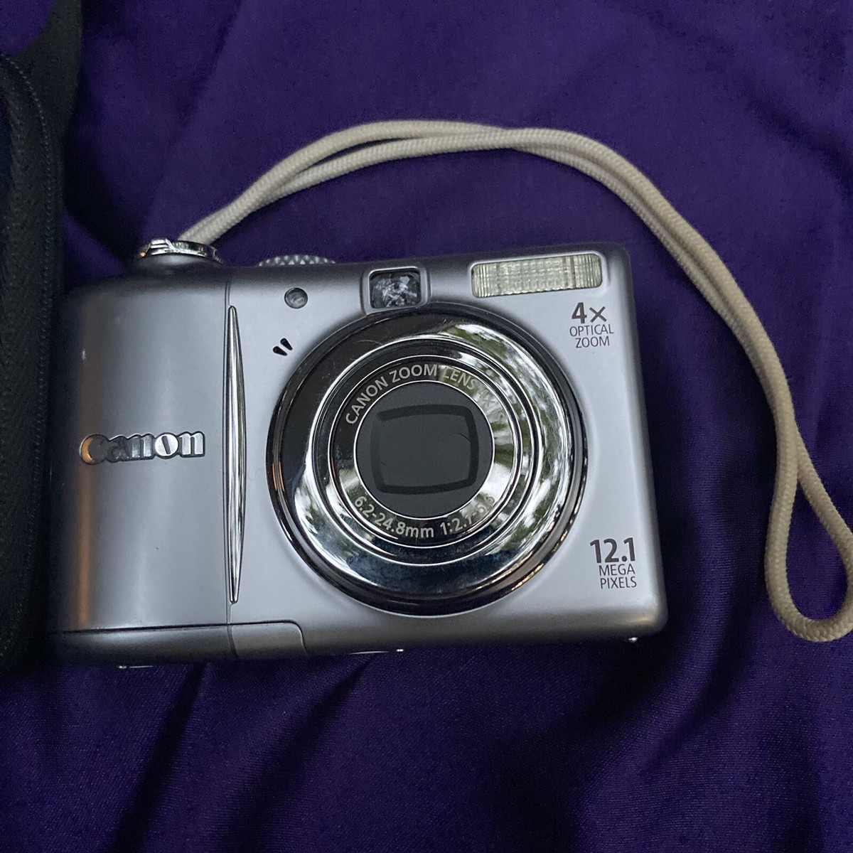 CANON PowerShot A1100 IS PC1354 パワーショット Canon PowerShot A1100 IS Digital Camera 12.1 MP Gray PC1354 Rare