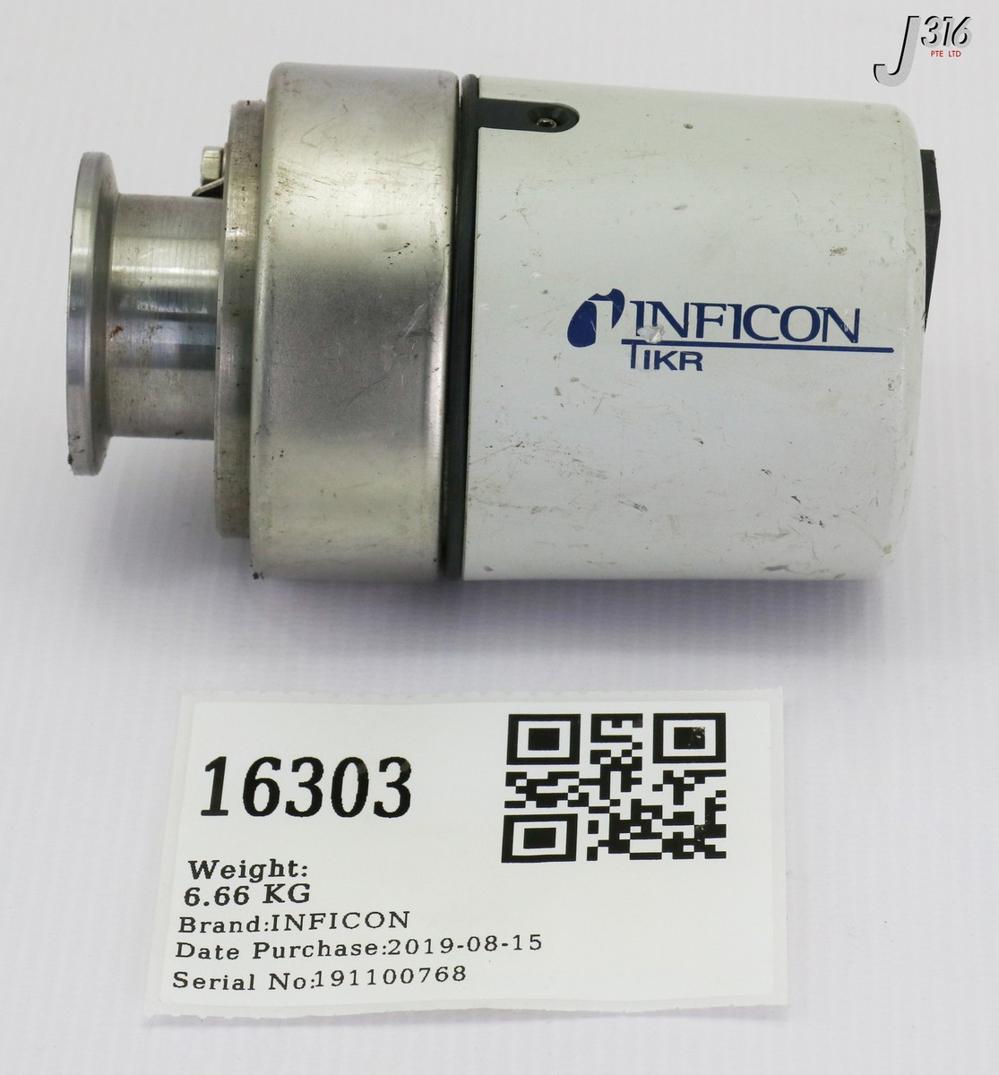 16303 INFICON FL-9496 FULL RANGE VACUUM GAUGE TYP: IKR251 IGG25500
