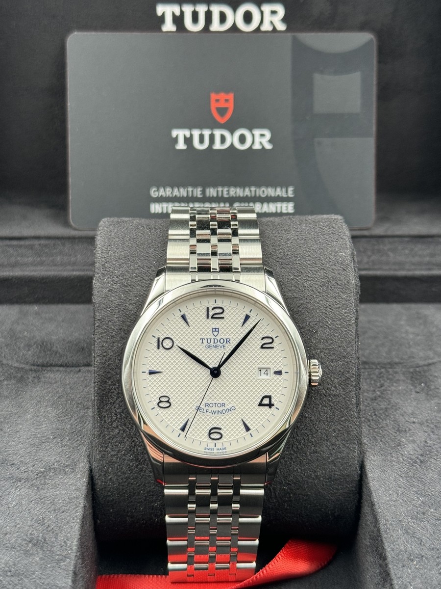 Tudor 1926 39mm Opaline Dial Stainless Steel Bracelet 91550 Box