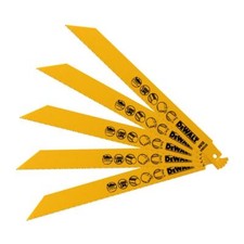 5 x DeWalt DT2353 S1022BF Loose Bi-Metal Reciprocating Recip Saw Blades 203mm