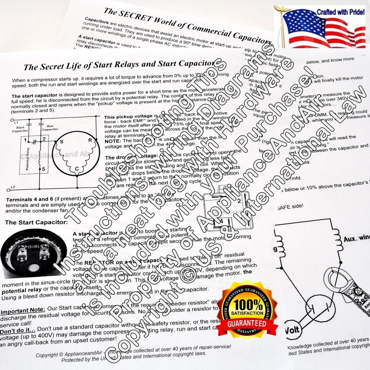 ICE-O-MATIC 9181010-10 Start Relay Potential, Genuine OEM