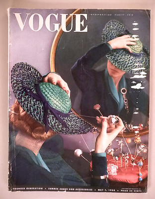 Vogue Magazine - May 1, 1938 | eBay UK
