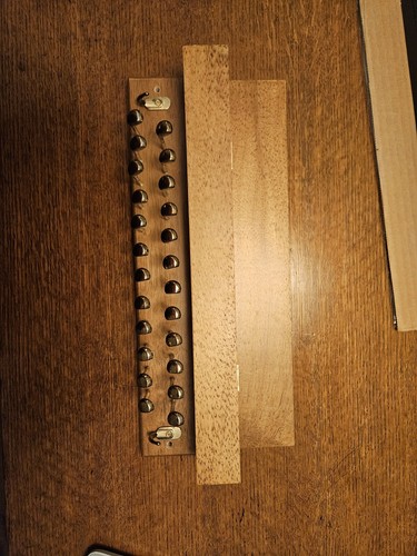 Golf Club Tie Rack With Jewelry Box Wall Mount