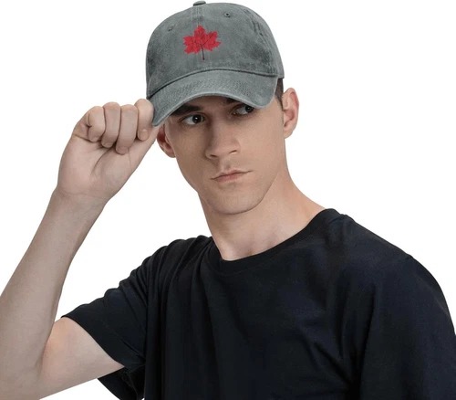 Customized Canadian Maple Leaf Baseball Cap Dad Hat Trucker Hat Adjustable Unise - Bild 14 von 24
