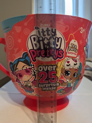 Itty Bitty Prettys Series 1 Tea Party Surprise BIG TEA CUP Mystery Pack