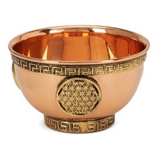 Ø8cm Räucherschale Kupfer Weihrauch Harze Kräuter Betriebsart Räucherkohle 2573