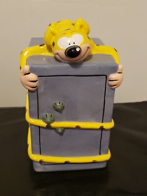 Marsupilami on Vault Old Vintage Figurine Bank Statue Nose Chip