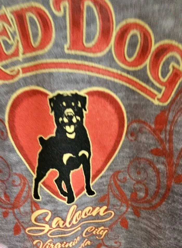 Sudadera con capucha rosa envejecida Red Dog Saloon Virginia City Nevada (39) Foto 2 de 4